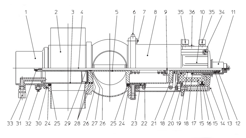 APV Delta DE3 Double Seat Valve