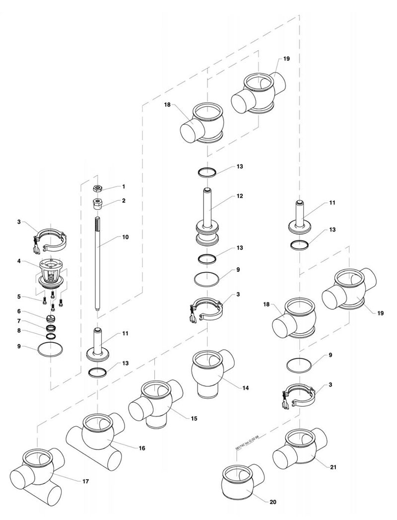 APV Delta SW4 Single Seal Valve